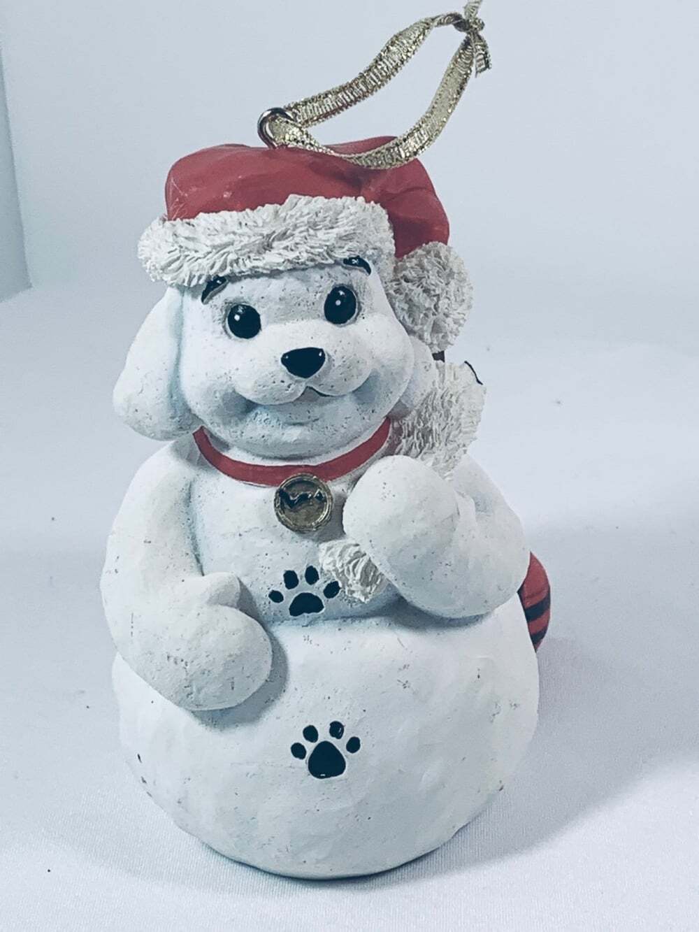 Luv-A-Pet Snow Dog 2001 Ornament